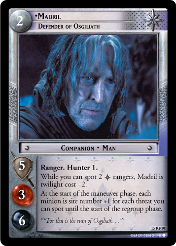 FOIL 15RF10 - Madril, Defender of Osgiliath (F)