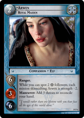 19P6 - Arwen, Royal Maiden - Click Image to Close