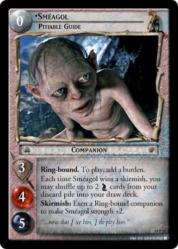 19P11 - Smeagol, Pitiable Guide - Click Image to Close