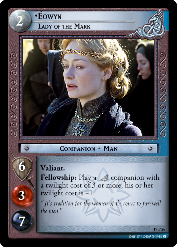 19P26 - Eowyn, Lady of the Mark - Click Image to Close