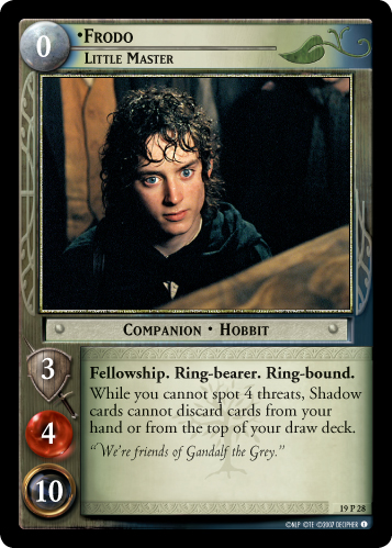 19P28 - Frodo, Little Master - Click Image to Close