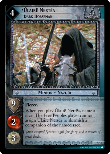 19P38 - Ulaire Nertea, Dark Horseman - Click Image to Close