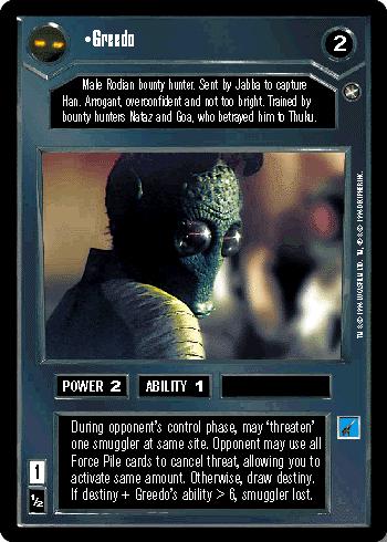 [Poor Condition] Greedo - Click Image to Close