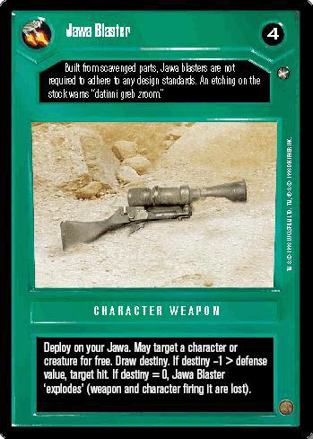 Jawa Blaster - Click Image to Close