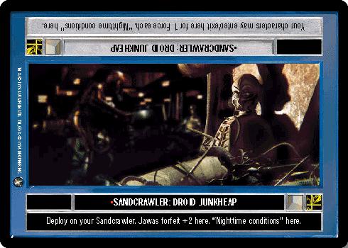 [Poor Condition] Sandcrawler: Droid Junkheap - Click Image to Close