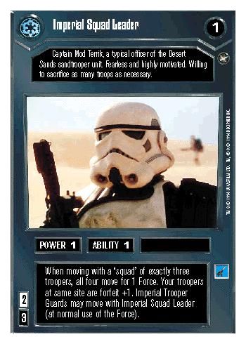 WB - Imperial Squad Leader - Click Image to Close