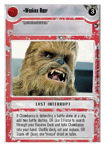 WB - Wookiee Roar - Click Image to Close