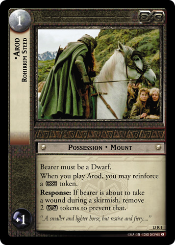 13R1 - Arod, Rohirrim Steed - Click Image to Close