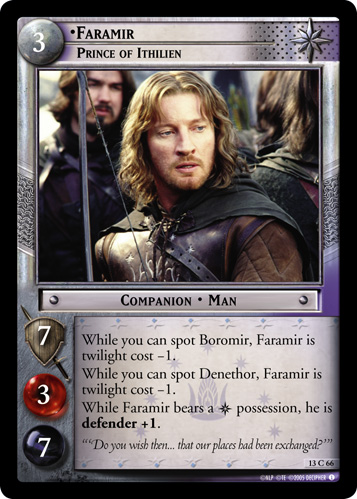 13C66 - Faramir, Prince of Ithilien - Click Image to Close