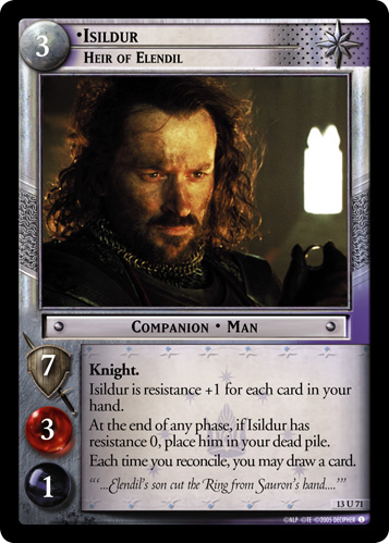 (image for) 13U71 - Isildur, Heir of Elendil
