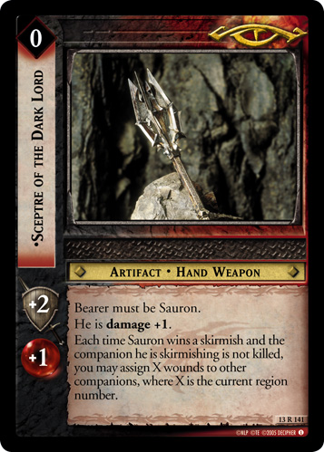 13R141 - Sceptre of the Dark Lord - Click Image to Close