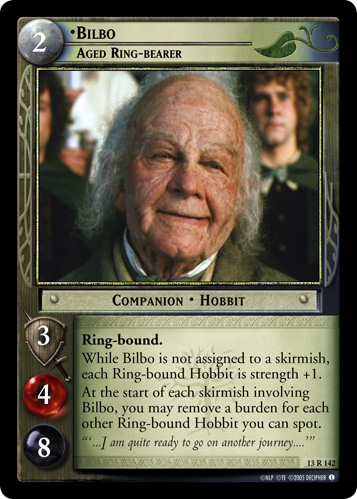 13R142 - Bilbo, Aged Ring-bearer - Click Image to Close