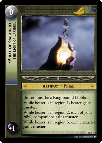 13R155 - Phial of Galadriel, The Light of Earendil - Click Image to Close