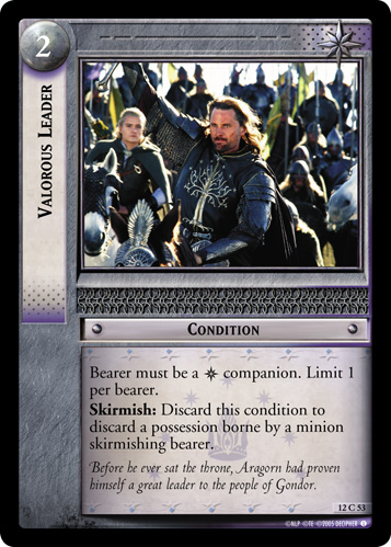 12C53 - Valorous Leader - Click Image to Close