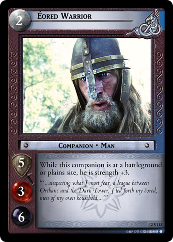 12S113 - Eored Warrior - Click Image to Close