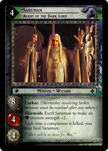 12S144 - Saruman, Agent of the Dark Lord - Click Image to Close