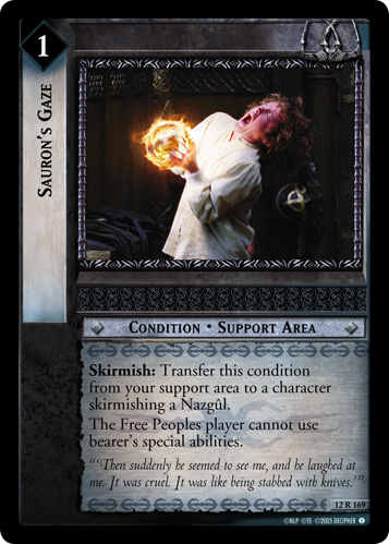 [Poor Condition] 12R169 - Sauron's Gaze - Click Image to Close