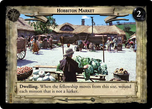 12S189 - Hobbiton Market - Click Image to Close