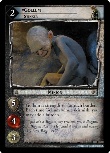 [Poor Condition] 5R25 - Gollum, Stinker - Click Image to Close