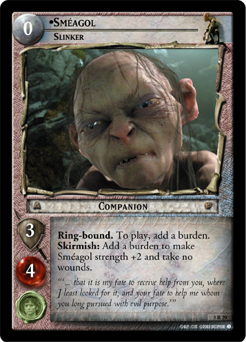 [Poor Condition] 5R29 - Smeagol, Slinker - Click Image to Close