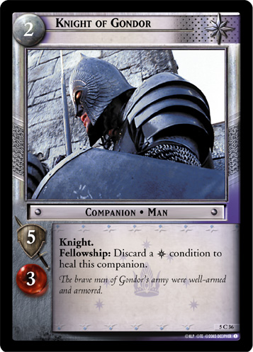 5C36 - Knight of Gondor - Click Image to Close