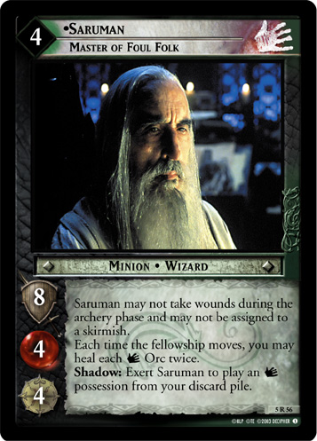 5R56 - Saruman, Master of Foul Folk - Click Image to Close