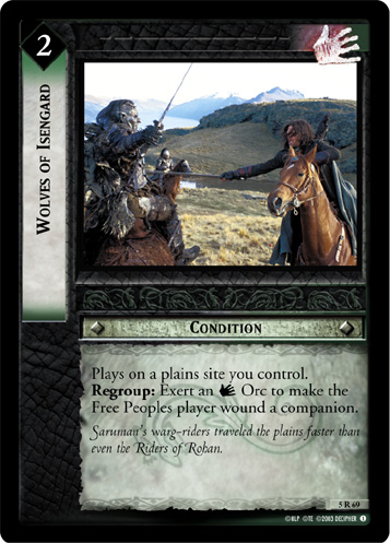 FOIL 5R69 - Wolves of Isengard - Click Image to Close