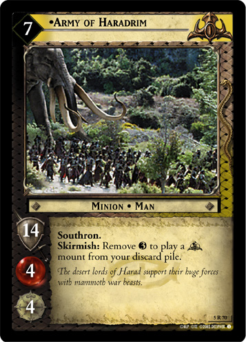 5R70 - Army of Haradrim - Click Image to Close