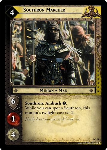 FOIL 5C74 - Southron Marcher - Click Image to Close