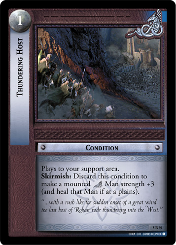 FOIL 5R94 - Thundering Host - Click Image to Close