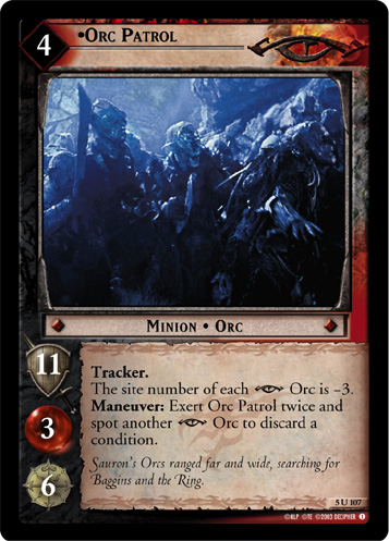 FOIL 5U107 - Orc Patrol - Click Image to Close