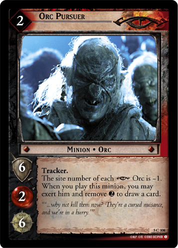 FOIL 5C108 - Orc Pursuer - Click Image to Close