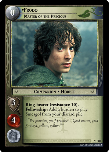 5U111 - Frodo, Master of the Precious - Click Image to Close