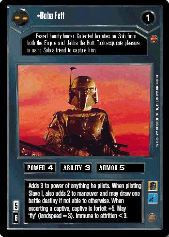 FOIL - Boba Fett (Cloud City) - Click Image to Close