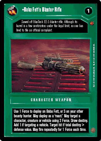 Boba Fett's Blaster Rifle - Click Image to Close