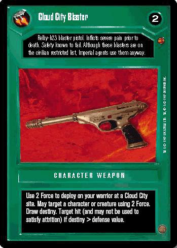 Cloud City Blaster (D) - Click Image to Close