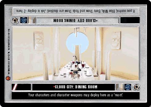 [Poor Condition] Cloud City: Dining Room - Click Image to Close