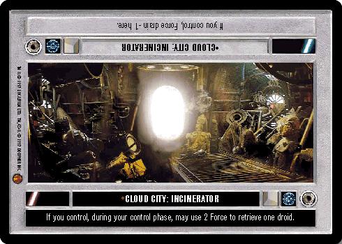 Cloud City: Incinerator (D) - Click Image to Close