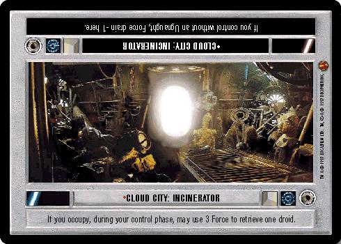 Cloud City: Incinerator (L) - Click Image to Close