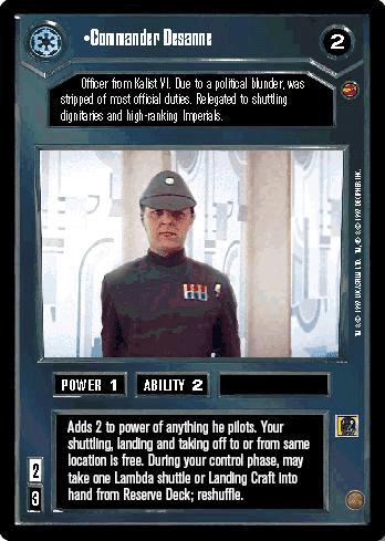 Commander Desanne - Click Image to Close