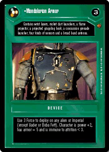 [Poor Condition] Mandalorian Armor - Click Image to Close