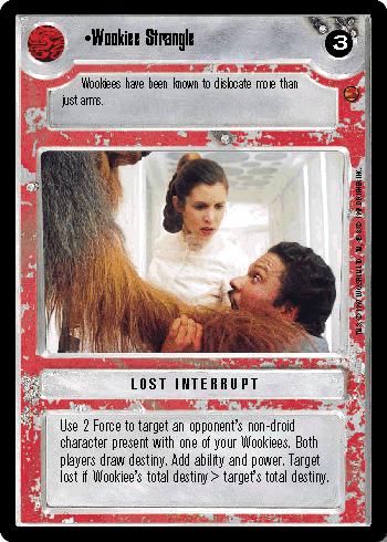 [Poor Condition] Wookiee Strangle - Click Image to Close