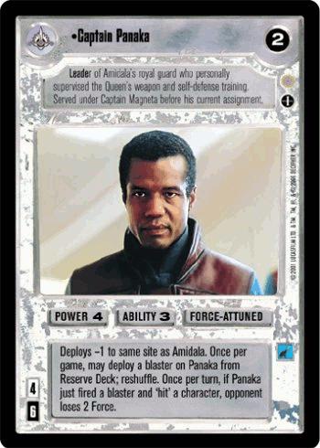 [Poor Condition] Captain Panaka - Click Image to Close