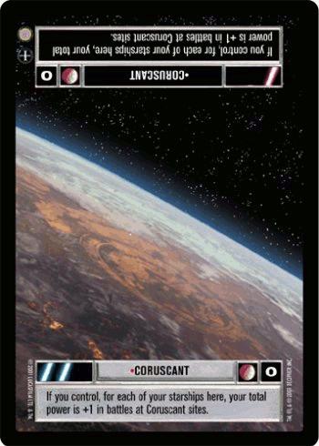 [Poor Condition] Coruscant (L- Coruscant) - Click Image to Close