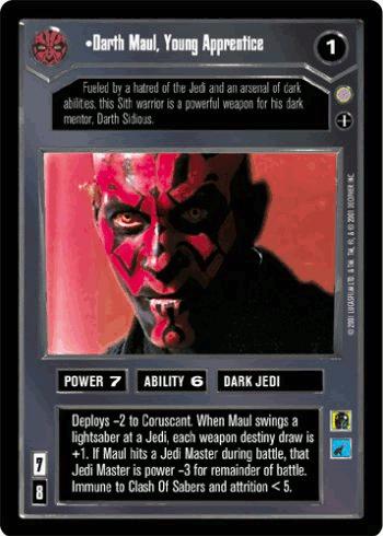 Darth Maul, Young Apprentice - Click Image to Close