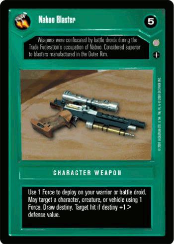 Naboo Blaster - Click Image to Close