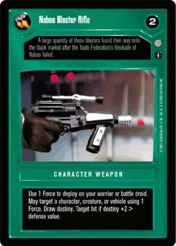 Naboo Blaster Rifle (D) - Click Image to Close