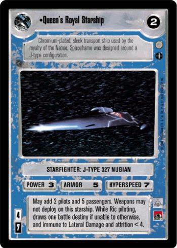 FOIL - Queen's Royal Starship - Click Image to Close