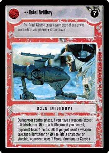 FOIL - Rebel Artillery - Click Image to Close