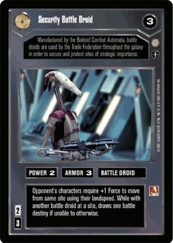 Security Battle Droid - Click Image to Close